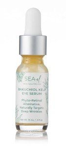 Sea-el Bakuchiol Kelp Eye Serum Plant-Based Skincare Naturally Boosts Under Eye Glow Targets Deep Wrinkles & Supports Smooth Skin - Retinol Alternative for Women or Men, Vegan - .5 oz