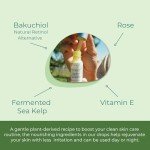 Sea-el Bakuchiol Kelp Eye Serum Plant-Based Skincare Naturally Boosts Under Eye Glow Targets Deep Wrinkles & Supports Smooth Skin - Retinol Alternative for Women or Men, Vegan - .5 oz