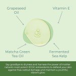 Sea-El Matcha Face Oil Skincare - Hydrating Glow Green Tea & Sea Kelp Facial Oil Blend - Calming & Deeply Penetrating Antioxidant-Rich Moisturizer for Women & Men, Vegan, All Skin Types - 1 Fl Oz