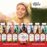 Wild & Organic Cranberry Supplement Drops 12,500 mg - Urinary Tract Support for Women & Men - Pure Cranberry Extract Liquid Supplement - Vegan, Sugar & Alcohol-Free Tincture - 2 fl oz