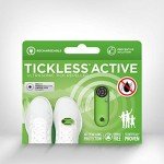 Tickless Active Ultrasonic Tick Repeller - Green