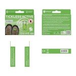 Tickless Active Ultrasonic Tick Repeller - Green