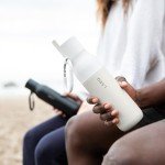 LARQ Insulated Water Bottle - 25oz, Granite White