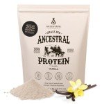 Ancestral Supplements Vanilla Beef Bone Broth Protein