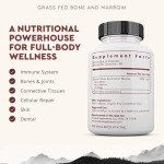 Grass Fed Beef Bone & Marrow Supplement — 180 Capsules