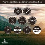 Grass Fed Beef Heart Supplement with CoQ10 – 180 Capsules