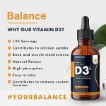 High Strength Vegan D3 + K2 Liquid Drops
