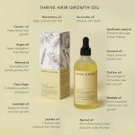 Natural Hair Growth Oil with Caffeine and Biotin