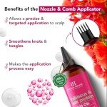 Hibiscus & Silk Protein Hair Oil - Hydrating Treatment