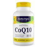 Healthy Origins CoQ10 (Kaneka Q10) 100mg Softgels - Heart Health & Energy Supplement - Gluten Free - Non-GMO - 150 Softgels