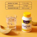 Healthy Origins CoQ10 (Kaneka Q10) 100mg Softgels - Heart Health & Energy Supplement - Gluten Free - Non-GMO - 150 Softgels