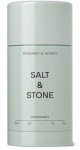 Salt & Stone Natural Deodorant for Women & Men - Bergamot & Hinoki | Extra Strength Natural Deodorant | Aluminum Free with Probiotics, Seaweed Extracts & Shea Butter (2.6 oz)