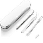 3-Piece Stainless Steel Tick Remover Tool Set