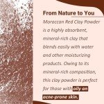 Pure Moroccan Red Clay – Deep Cleansing Mask