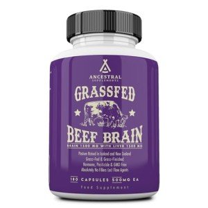 Grass Fed Beef Brain & Liver Support Capsules
