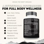 Grass-Fed Beef Organ Support Supplement for Wellness