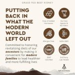 Grass-Fed Beef Kidney Support Supplement - 180 Capsules