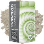 FOSSIL POWER Food Grade Bentonite Clay Powder 2 Lb