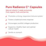 Organic Vitamin C Capsules for Immune Support - 90 Count