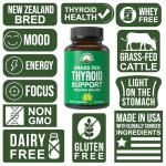 Grass Fed Beef Thyroid Capsules for Energy