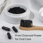 Activated Coconut Charcoal Capsules - Vegan & Organic
