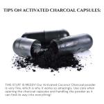 Activated Coconut Charcoal Capsules - Vegan & Organic
