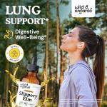 Organic Slippery Elm Drops for Lung & Digestive Health