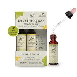 Bach Flower Remedies Trio for Emotional Balance