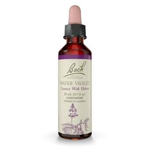 Bach Flower Remedies Water Violet for Emotional Balance