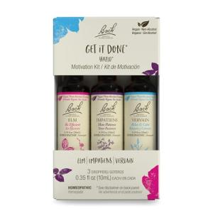 Bach Flower Remedies Motivation Trio Kit - Vegan