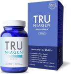 TRU NIAGEN Patented NAD Supplement for Anti Aging and Cell Regeneration, Niagen, 60 300 mg Servings | Supports Cellular Energy, Brain, Muscle | Nicotinamide Riboside (NR) Take 2 Daily | 1 Bottle