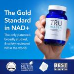 TRU NIAGEN Patented NAD Supplement for Anti Aging and Cell Regeneration, Niagen, 60 300 mg Servings | Supports Cellular Energy, Brain, Muscle | Nicotinamide Riboside (NR) Take 2 Daily | 1 Bottle
