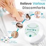 Ionic Foot Bath Detox Machine, Portable Foot Detox Machine Ion Cleanse Bath System with Stroage Bag, 100 Spa Liners, Spa at Home Detox