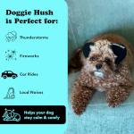 Doggie Hush Headphones for Calming Canine Comfort