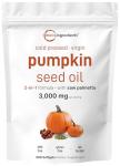 Pumpkin Seed Oil & Saw Palmetto Softgels, 3000mg