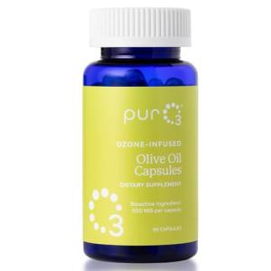 Ozonated Extra Virgin Olive Oil Capsules for Wellness
