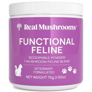 Organic Mushroom Cat Powder with Krill & Ashwagandha