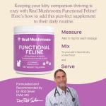 Organic Mushroom Cat Powder with Krill & Ashwagandha