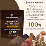 Unsweetened Hot Chocolate Mix with 5 Mushroom Defenders
