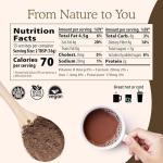 Unsweetened Hot Chocolate Mix with 5 Mushroom Defenders