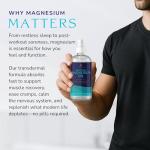 Magnesium Oil Spray, Ultra Absorbent High Strength Dead Sea Magnesium, 12oz, for Better Sleep and Muscle Relaxation