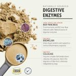 Four Leaf Rover Digest - Dog Digestive Support with Digestive Enzymes and Probiotics - Supports a Healthy Liver - Veterinarian Formulated - 30 Day Medium Dog Supply