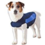 Blue Polo Dog Calming Vest for Anxiety Relief