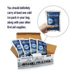 Instant Cold Packs for Pain Relief – 8 Packs