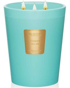 M&SENSE Summer Sea Air Scented Candle, 35 OZ Extra Large 3 Wick Natural Soy Wax Candles 150 Hours Long Lasting Slow Burning, Candles Gift for Spring Home Decor