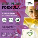 Wild & Organic Liver Cleanse Detox Tincture - Milk Thistle, Dandelion Root Herbal Complex - Liquid Liver Support Supplement - Vegan, Sugar & Alcohol-Free Milk Thistle Drops - 4 fl oz