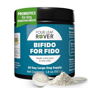 Four Leaf Rover Bifido Dog Probiotics - 30 Day Supply