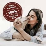 Four Leaf Rover Beef Liver Dog Treats 4oz