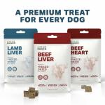 Four Leaf Rover Beef Liver Dog Treats 4oz