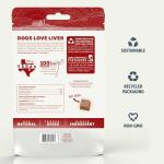 Four Leaf Rover Beef Liver Dog Treats 4oz